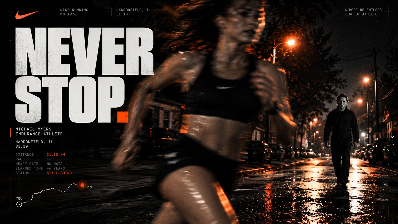 Nike x Michael Myers Never Stop
